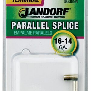 Jandorf 60894 Butt Splice Connector, 16 to 14 AWG Wire, 5/PK