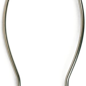 Jandorf 60124 Lamp Harp, 8 in L, Brushed Pewter Fixture