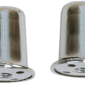 Jandorf 60110 Top Hat Finial, Nickel