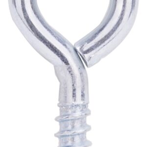 ProSource LR220 Screw Eye, 4 mm Dia Wire, 5 mm Thread, 3/4 in L Thread, 1-9/16 in OAL, 73 lb Working Load, Steel, Zinc