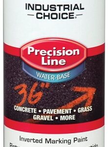 Rust-Oleum 203037 Inverted Marking Spray Paint, Fluorescent Red/Orange, 17 oz, Can