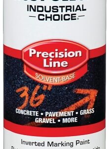 Rust-Oleum 203030 Inverted Marking Spray Paint, Semi-Gloss, White, 17 oz, Can