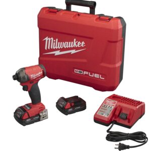 Milwaukee 2760-22 Hydraulic Driver Kit, Battery Included, 18 V, 5 Ah, 1/4 in Drive, Hex Drive, 0 to 4000 ipm
