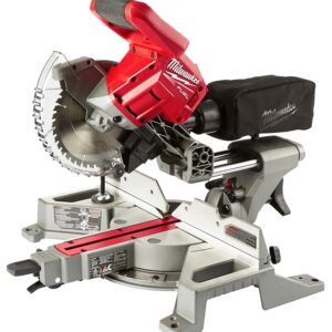 Milwaukee M18 FUEL 2733-20 Miter Saw, Battery, 7-1/4 in Dia Blade, 5000 rpm Speed, 48 deg Max Miter Angle