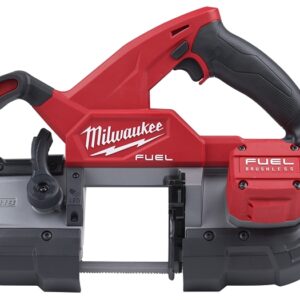 Milwaukee 2829-20 Compact Band Saw, Tool Only, 18 V Battery, 35-3/8 in L Blade, 3-1/4 in Cutting Capacity
