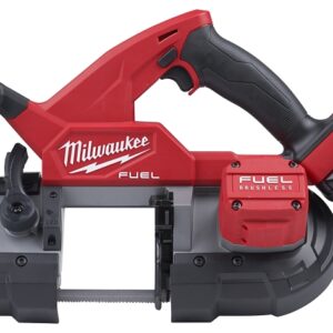Milwaukee 2829-22 Compact Band Saw Kit, Battery Included, 18 V Battery, 35-3/8 in L Blade, 3-1/4 in Cutting Capacity
