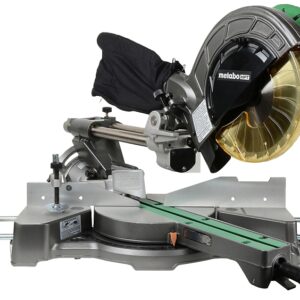 Metabo HPT C8FSESM Miter Saw, 8-1/2 in Dia Blade, 2-9/16 x 12 in Cutting Capacity, 5500 rpm Speed