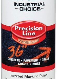 Rust-Oleum 1675838 Inverted Marking Spray Paint, Gloss, Black, 17 oz, Can