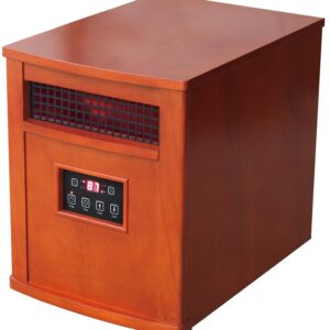 Comfort Glow QEH1500 Electric Heater, 15 A, 120 V, 1500 W, 5120 Btu, Dimensions : 18.7 in L x 13.2 in W x 17.6 in H