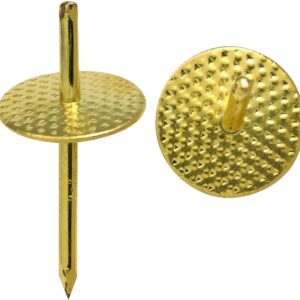 OOK 50093 One-Step Hanger, 60 lb, Steel, Brass, Gold