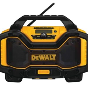 DEWALT DCR025 Charger Radio, 20/60 V, 6 Ah