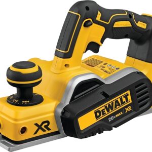 DEWALT DCP580B Brushless Planer, Tool Only, 20 V, 3-1/4 in W Planning, Includes: Guide Fence, Wrench, Users Guide