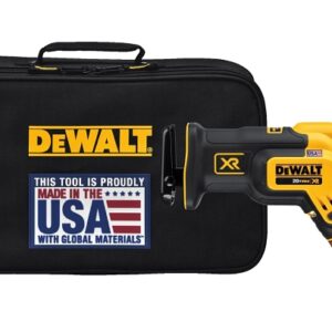 DEWALT DCS367P1 Series Reciprocating Saw Kit, Battery Included, 20 V, 5 Ah, 1-1/8 in L Stroke