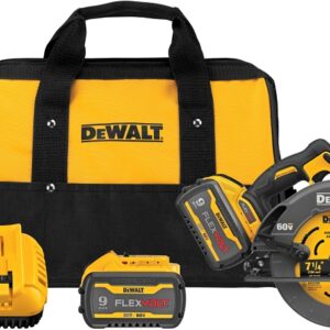 DEWALT DCS578X2 Series Brushless Circular Saw with Brake Kit, Battery Included, 60 V, 7-1/4 in Dia Blade