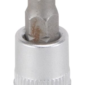 Vulcan 55050030SD Star Bit Socket, T30 Tip, Chrome