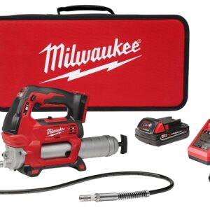 Milwaukee M18 2646-21CT Grease Gun Kit, 10000 psi Pressure