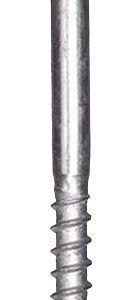 GRK Fasteners TOP STAR 20161 Shim Screw, 3/8 in Thread, 3-1/8 in L, Flat Head, Star Drive, Steel, Zinc, 100 BX