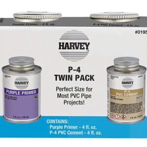 Harvey 19530 Cement Primer, Purple, 4 oz Box