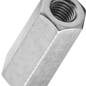 National Hardware 4003BC Series N182-683 Coupler, UNC Coarse Thread, 3/8-16 Thread, Steel, Zinc