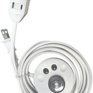 PowerZone ORFSL783609 Extension Cord, 16 AWG Cable, 1-15P Polarized Plug, 1-15R Polarized Receptacle, 9 ft L, 13 A