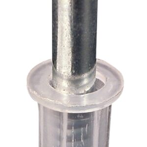 Prime-Line N 6704 Roller Guide, 2-3/32 in L Dimensions, Nylon/Plastic, Top, 2/PK