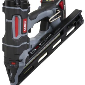 Senco 10L0001N Nailer, Battery Included, 18 V, 110 Magazine, 34 deg Collation, 15 ga Nail, DA Style Nail Fastener