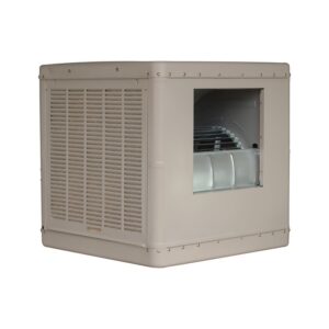 Champion-Essick 4001SD Evaporative Cooler, 14.3 gal Tank, 2-Speed, 115 V, 7.9-10.5 A, Cool Sand