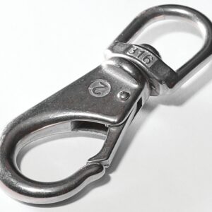 Baron 251S-2 Bolt Snap, 551 lb Working Load, Stainless Steel