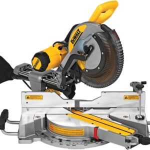 DEWALT DWS779 Sliding Miter Saw, Electric, 12 in Dia Blade, 6-3/4 in Cutting Capacity, 3800 rpm Speed