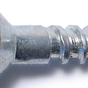 Midwest Fastener 02533 Screw, #6 Thread, 1/2 in L, Coarse Thread, Flat Head, Phillips Drive, Sharp Point, Steel, Zinc