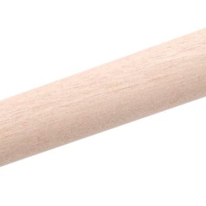 Waddell 6404UB Dowel Rod, 1/4 in Dia, 48 in L, Aspen Wood