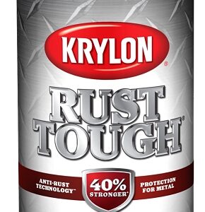Krylon Rust Tough K09225008 Enamel Spray Paint, Gloss, True Blue, 12 oz, Can
