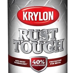 Krylon Rust Tough K09230008 Enamel Spray Paint, Gloss, Cherry Red, 12 oz, Can