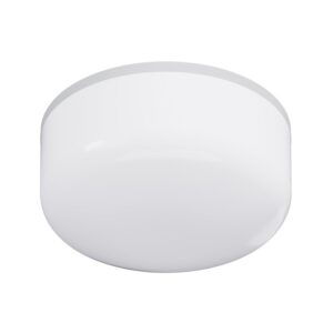 Halo 7ORB15FS-1PK-ED-C Spin Light, LED Lamp, 1615 Lumens, 3000 K Color Temp, Plastic Fixture, White