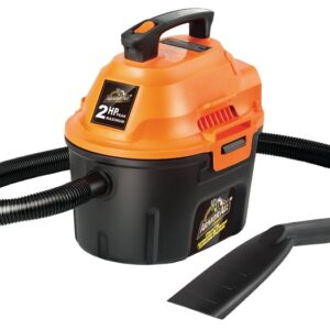 Armor All AA255 Wet and Dry Vacuum Cleaner, 2.5 gal, Quiet, Foam Sleeve