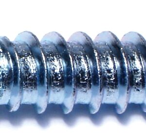Midwest Fastener 01330 Lag Screw, 1/2 in Thread, 2 in OAL, Zinc