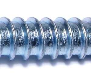 Midwest Fastener 01331 Lag Screw, 1/2 in Thread, 2-1/2 in OAL, Zinc