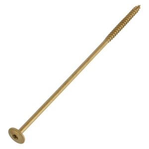 SaberDrive 52541 Lag Screw, 3/8 in Thread, 10 in OAL