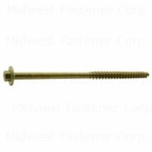Midwest Fastener 53756 Screw, 3/8 in Thread, 6 in L, 25 PK