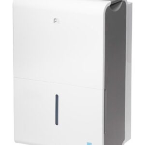 Perfect Aire 3PFDP50 Dehumidifier, 4.8 A, 110 to 120 V, 515 W, 2-Speed, 50 pt/day Humidity Removal, 12.7 pt Tank, White