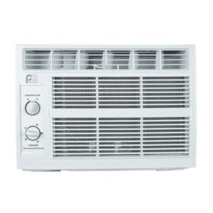 Perfect Aire 5PMC5000 Air Conditioner, 115 V, 5000 Btu Cooling, 100 to 150 sq-ft Coverage Area, Mechanical Control