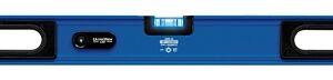 Empire True Blue Series EM95.48 Magnetic Box Level, 48 in L, 3-Vial, 1-Hang Hole, Magnetic, Aluminum, Blue