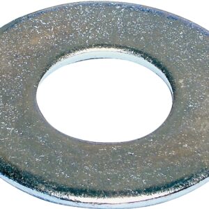 Midwest Fastener 03840 Washer, Flat, 1/2 in ID, Zinc, Zinc, USS Grade, 117/PK