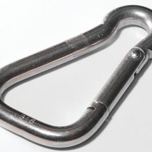 Baron S24502-5/16 Spring Snap, 5/16 in Snap Opening, 2-3/8 in L Dimensions, 400 lb Working Load, Stainless Steel