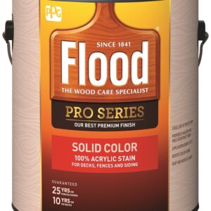 Flood FLD822-01 Wood Stain, Liquid, 1 gal