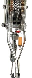American Power Pull 18650 Cable Puller, 4 ton Lifting, 5/16 in Dia Rope/Cable, 6 ft Lift