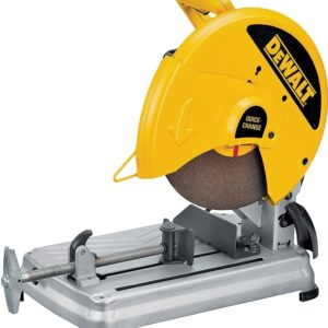DEWALT D28715 Chop Saw, 120 V, 15 A, 14 in Dia Blade, 4-1/2 x 6-1/2 in Rectangular, 5 in Round Cutting Capacity