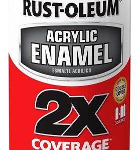 Rust-Oleum 271919 Automotive Spray Paint, Oil Base, Gloss, White, 12 oz Can