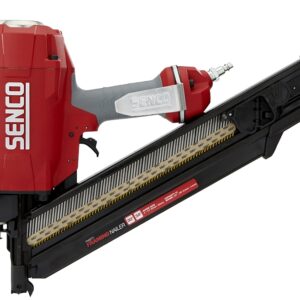 Senco FN91T1 Paper Tape Framing Nailer, 80 Magazine, 34 deg Collation, Angled Strip Collation, 6.7 scfm Air