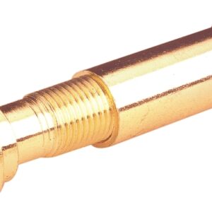 Defender Security U 9983 Door Viewer, 160 deg Viewing, 1-5/16 to 2-1/8 in Thick Door, Solid Brass, Brass